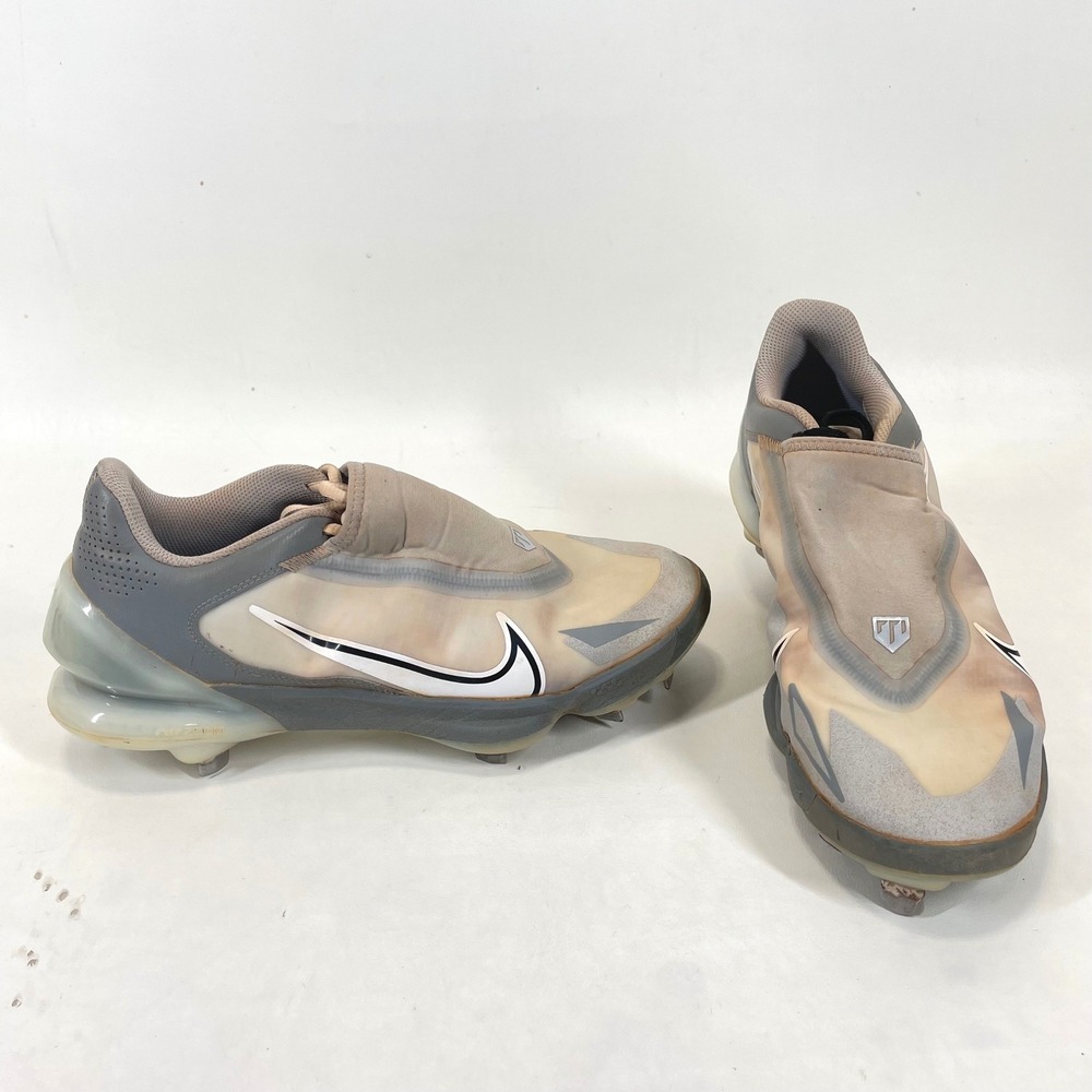 Nike Force Zoom Trout 8 Elite Mens Baseball Cleats Grey CZ5915-001 Size 9